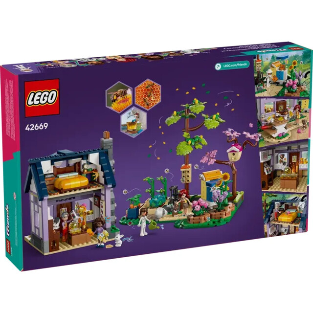 Product image 1 of LEGO Friends 42669 - Imkershuis en Bloementuin